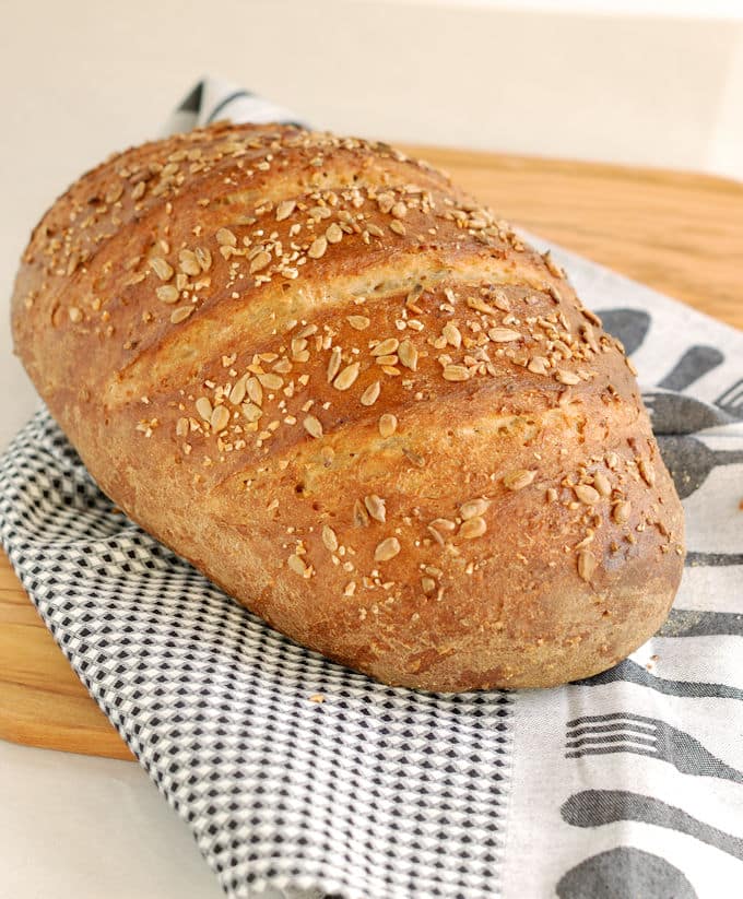 Cracked Wheat Bread Baking Sense