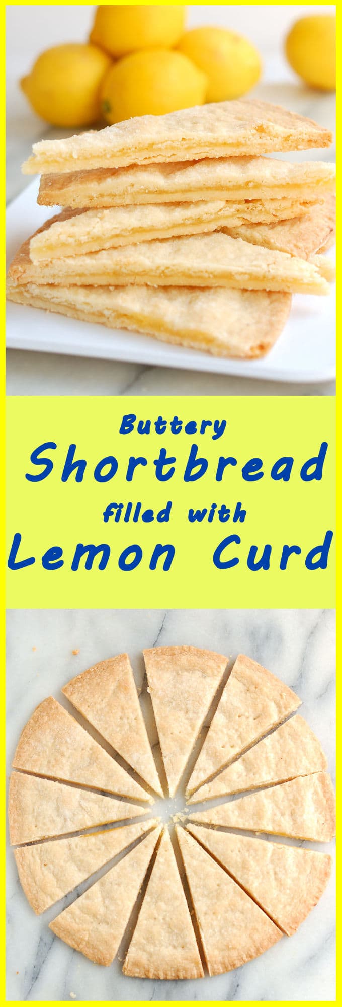 Shortbread filled with Lemon Curd Baking Sense