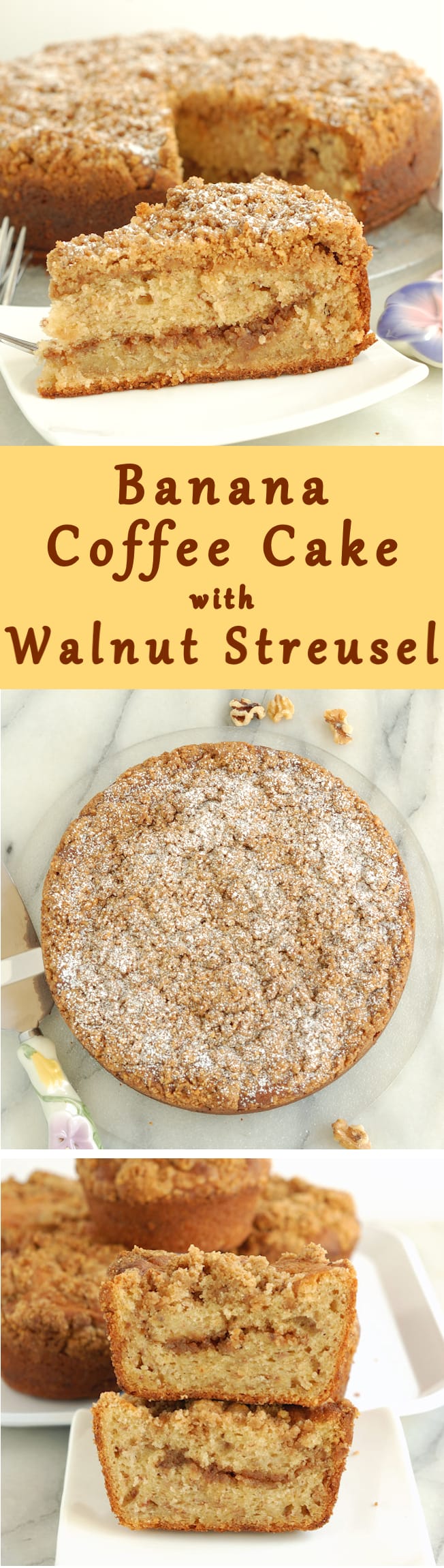 Quick Banana Coffee Cake Streusel Muffins Quick Banana Coffee Cake Streusel Muffins