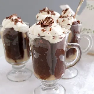 Irish coffee trifle