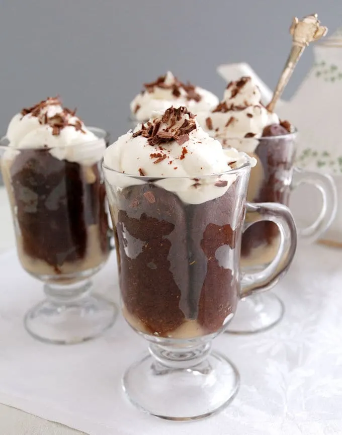 Irish coffee trifle