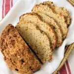 Oatmeal Soda Bread with Apricots