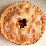 rhubarb pie