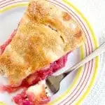 rhubarb pie