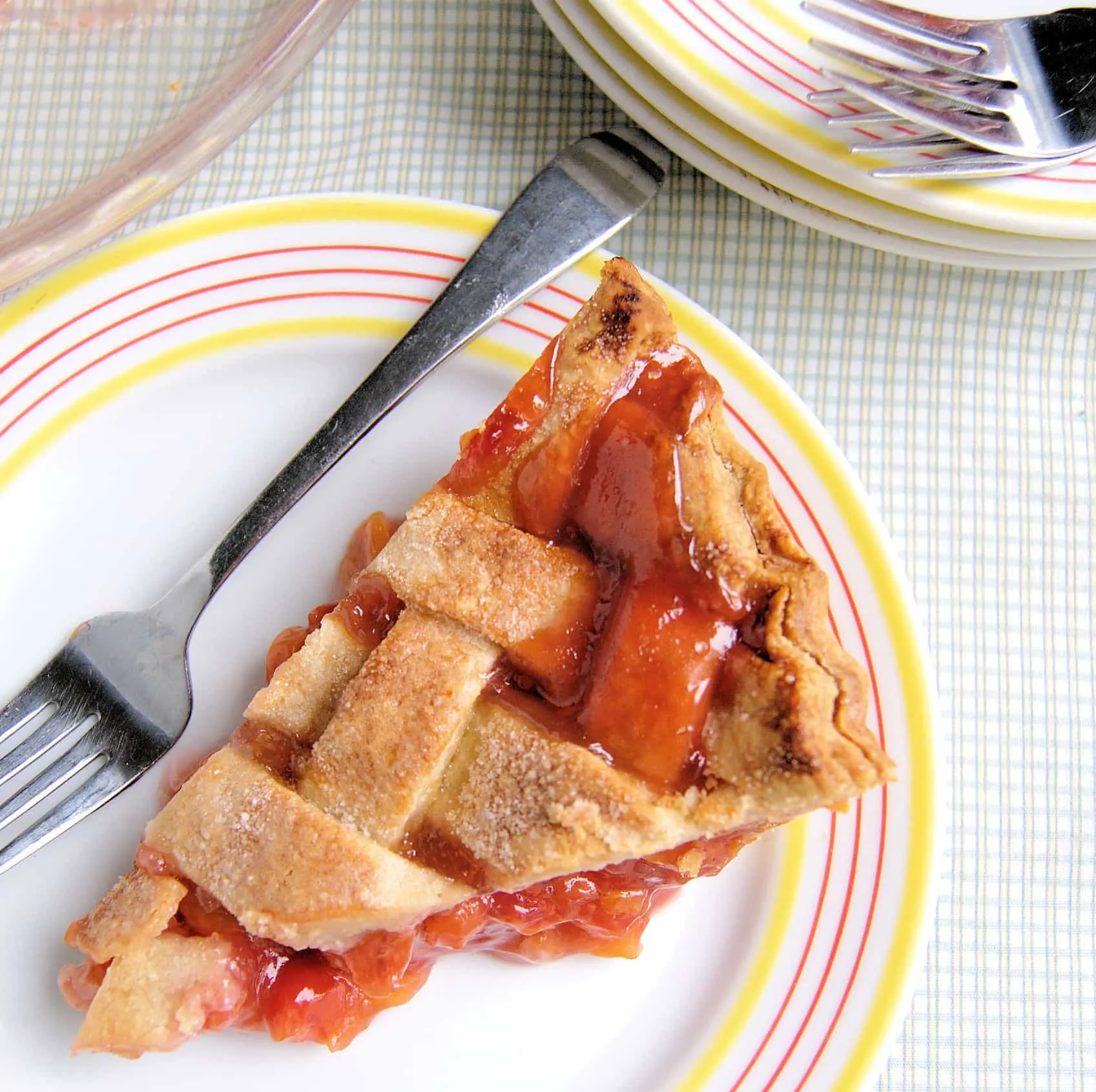 Sour Cherry Pie with a Lattice Crust Baking Sense