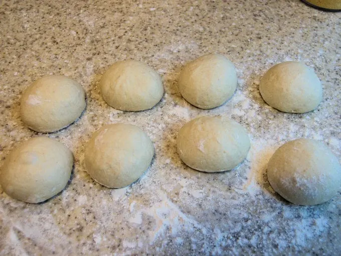 pizza dough balls