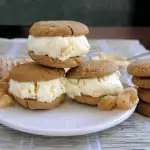 Triple Ginger Ice Cream Sandwiches