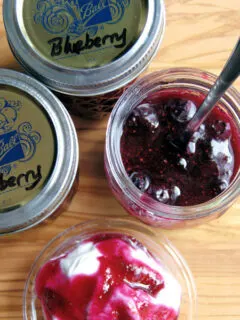 blueberry preserves