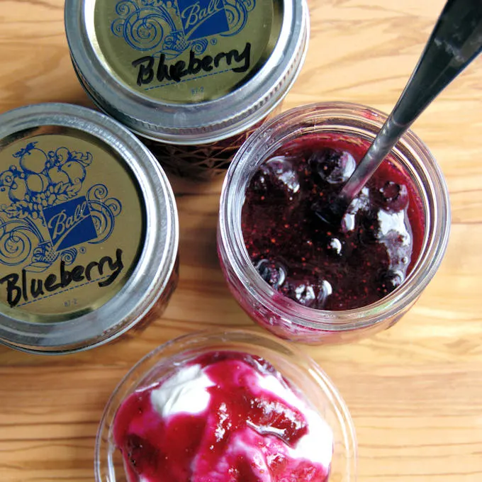 Blueberry Lemon Preserves