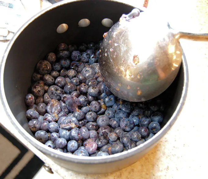 blueberry preserves