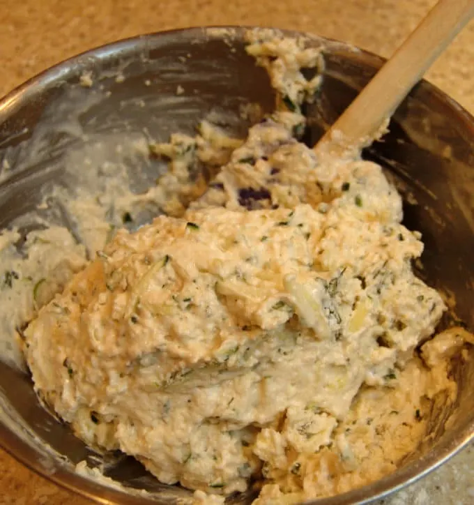 The dough for my first attempt was very wet.