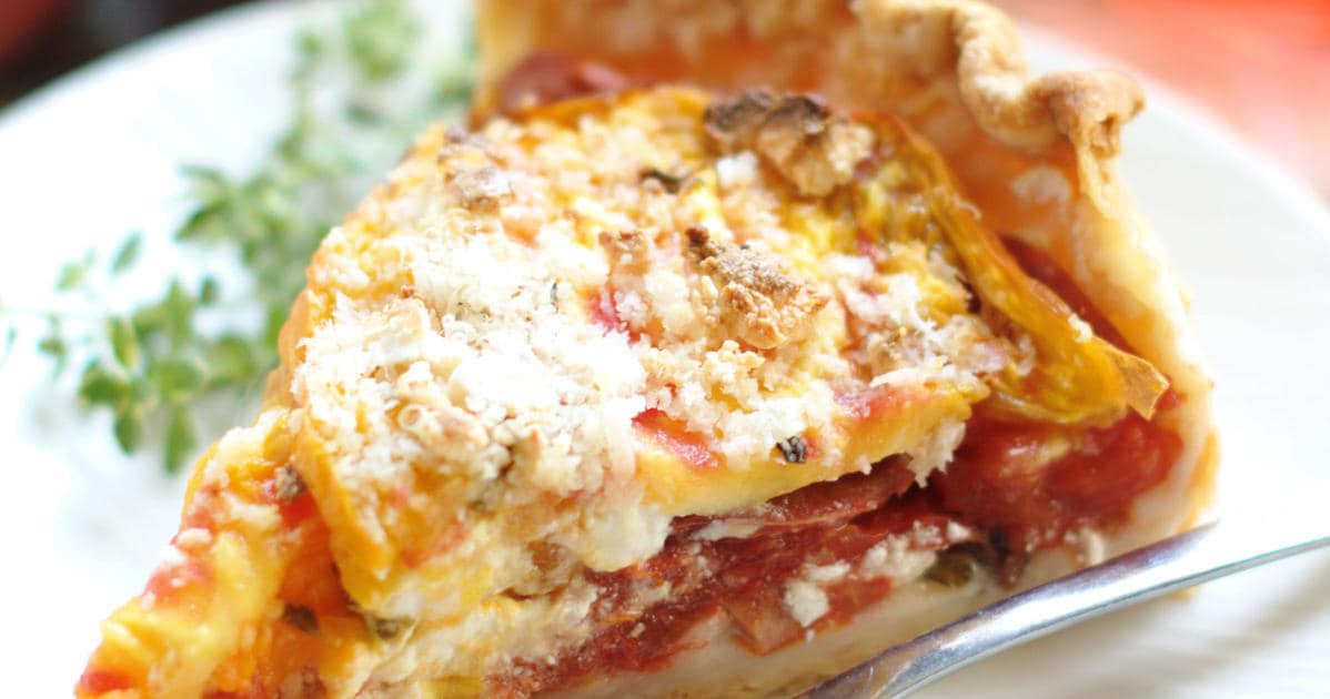 Heirloom Tomato Pie