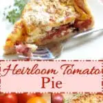 heirloom tomato pie
