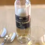 a bottle of sauternes