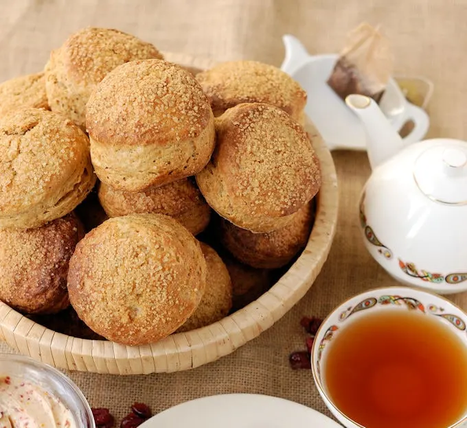scones and tea