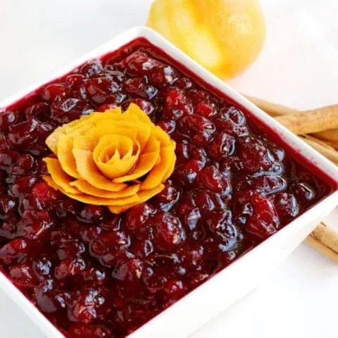 cranberries in red wine