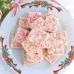 peppermint bark shortbread