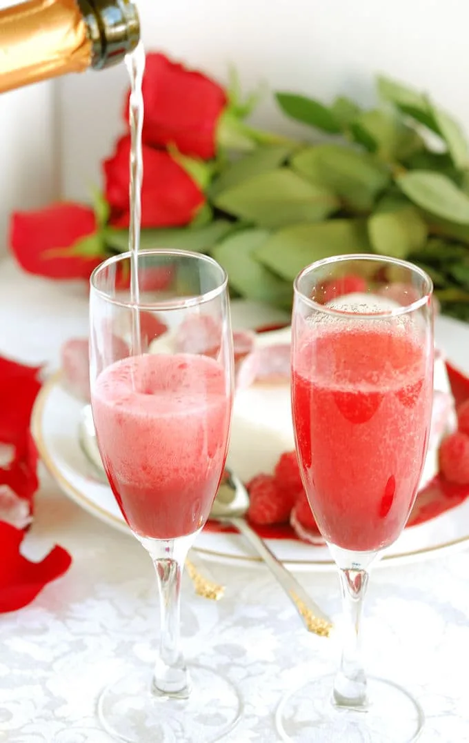 raspberry rose bellini 2