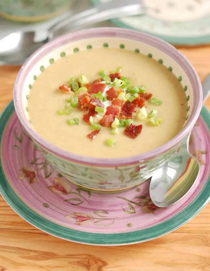 celeriac leek potato soup