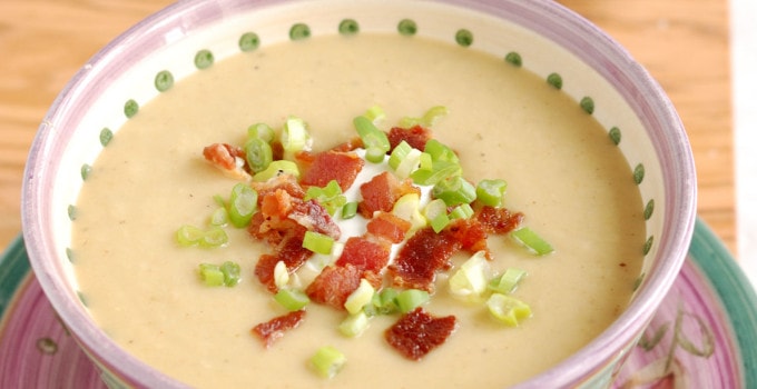 celeriac leek potato soup