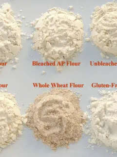 6 types of flour