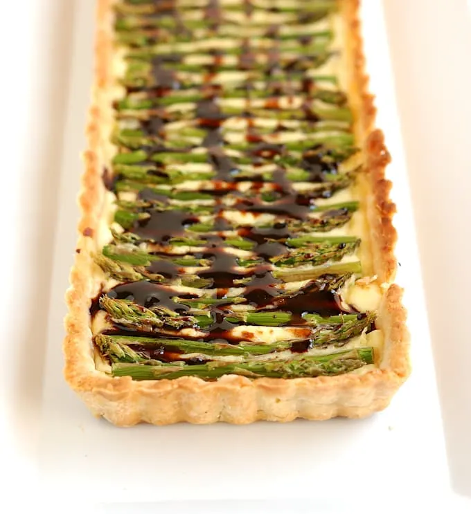 Asparagus & Goat Cheese Tart