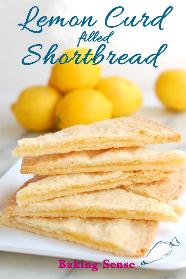 Lemon Curd Shortbread Cookies! Baking Sense®