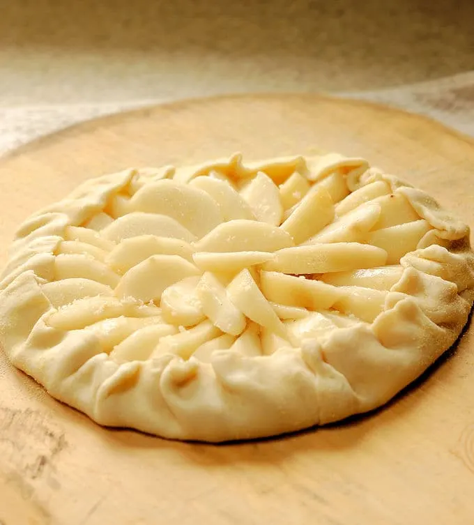 pear galette