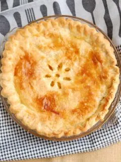 Meyer Lemon Shaker Pie