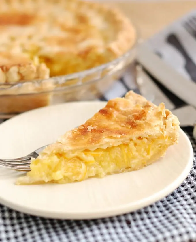 Meyer Lemon Shaker Pie