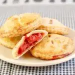 roasted strawberry hand pies