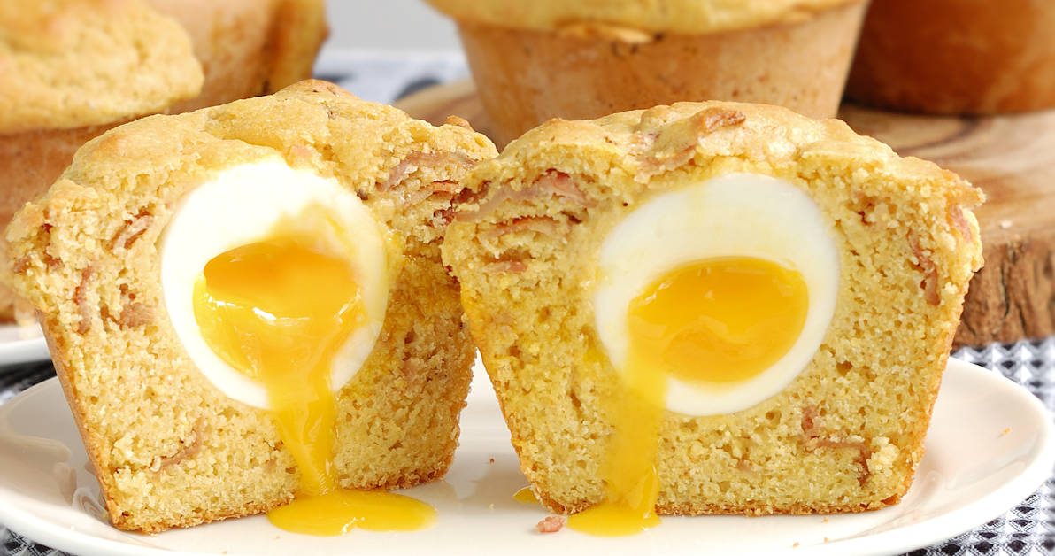 Bacon & Egg (in a) Muffin - Baking Sense®