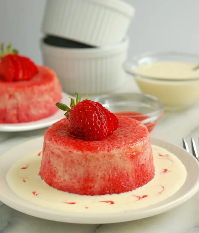 Roasted Rhubarb Summer Pudding