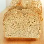 a slice of milk & honey whole wheat bread 