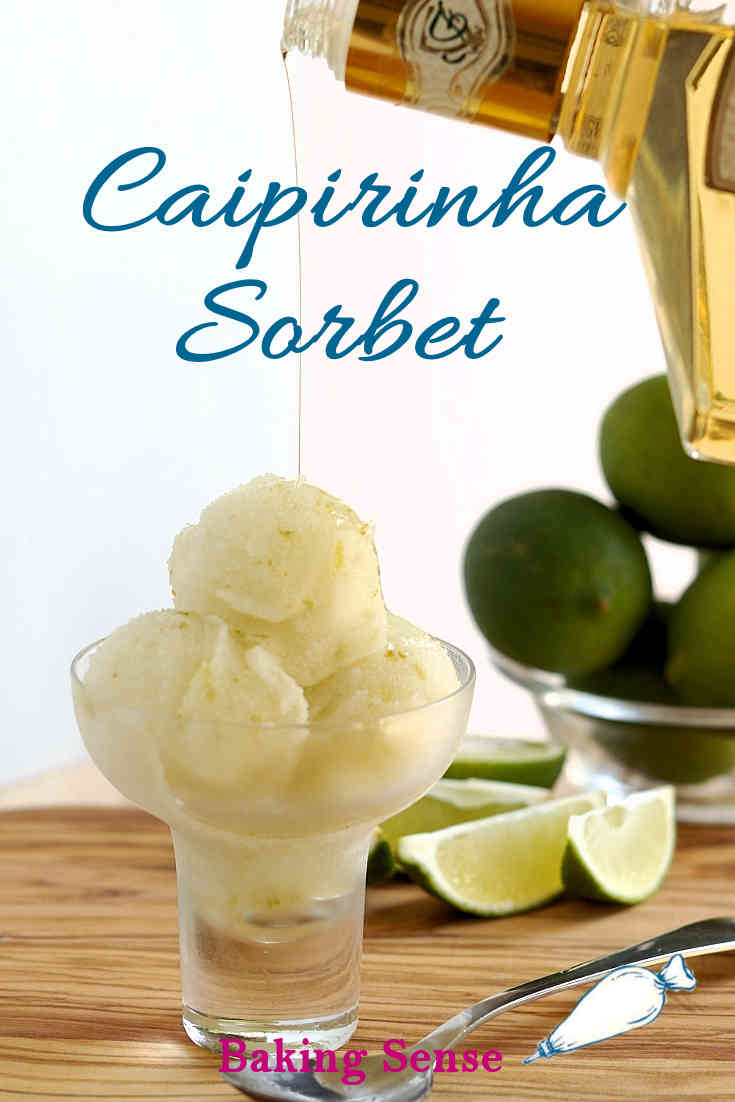 Caipirinha Sorbet - Frozen Caipirinha - Baking Sense®
