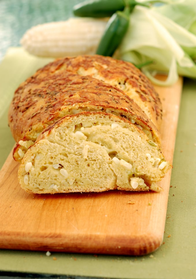 Jalapeno Sourdough Corn Bread BreadBakers Baking Sense
