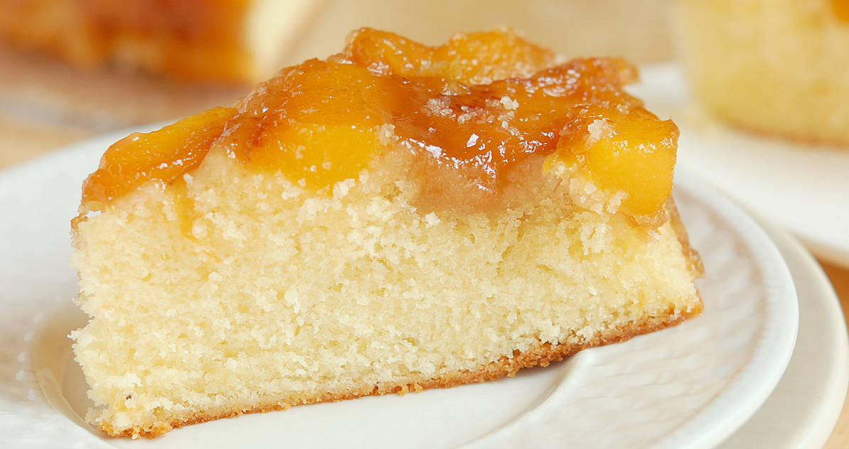Peach Upside Down Cake Baking Sense®