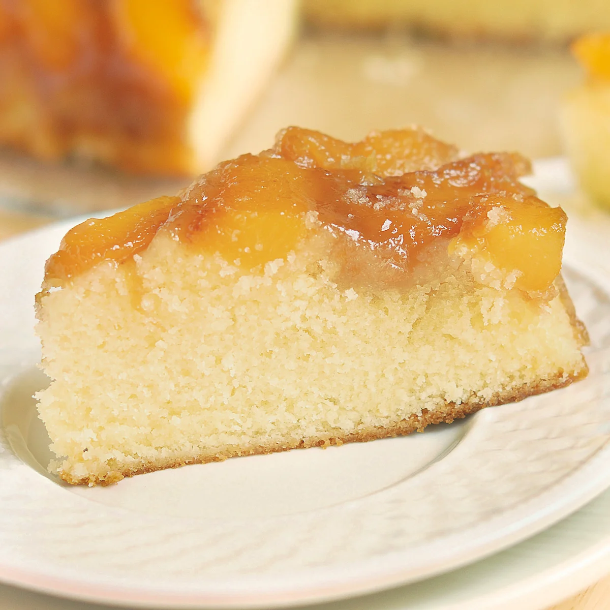 Peach Upside Down Cake