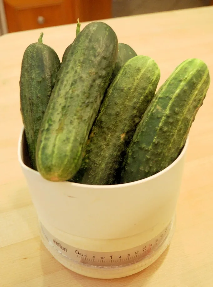 pickle cucumbers