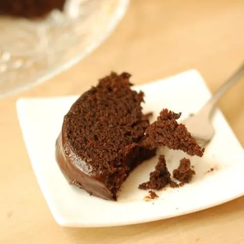 Chocolate Beet Cake with Chocolate Orange Glaze