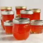 jars of ghost pepper jelly