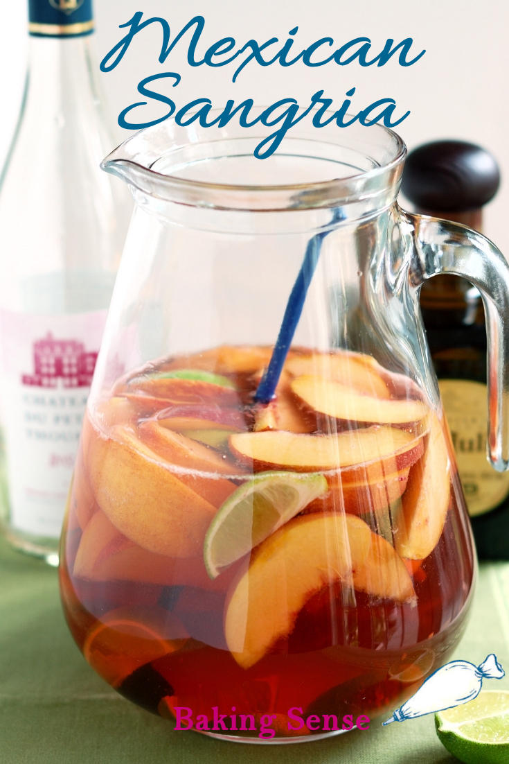 Mexican Sangria Made with Tequila Baking Sense®