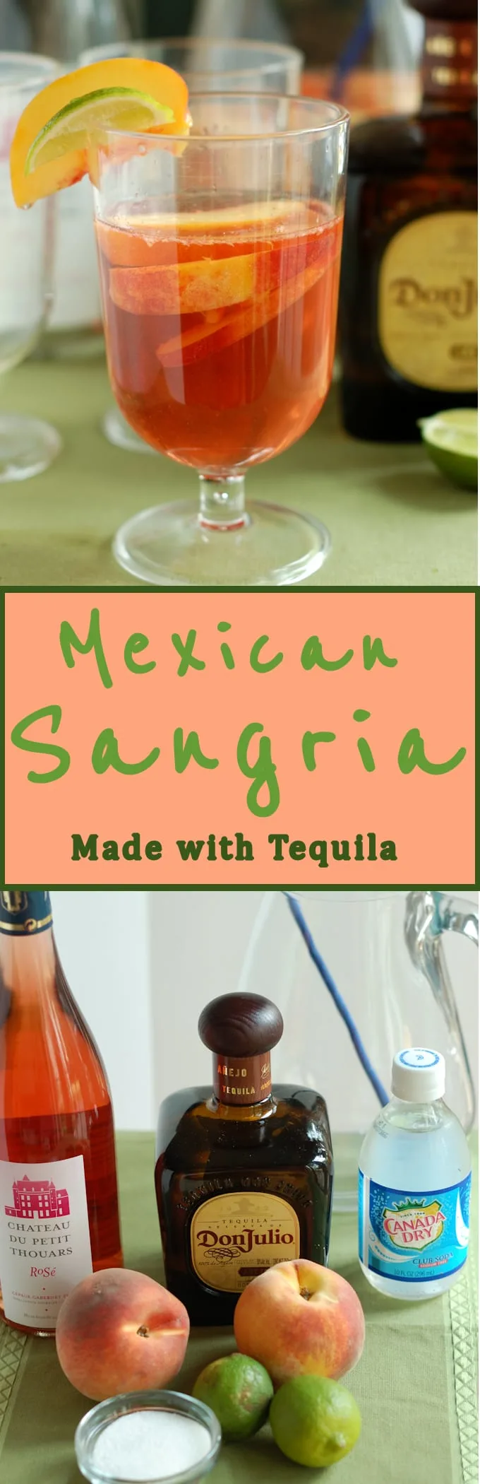 Love Sangria and Tequila? Make your next sangria with tequila for a new take on an old favorite.