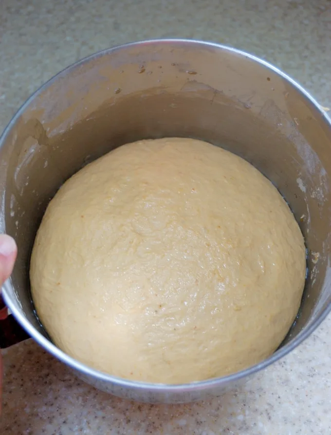 dough for pumpkin spice ale soft pretzels