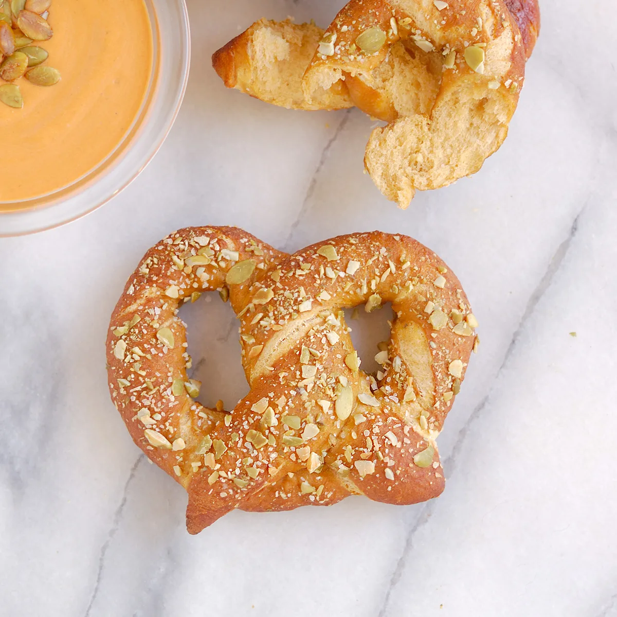 Pumpkin Pretzels