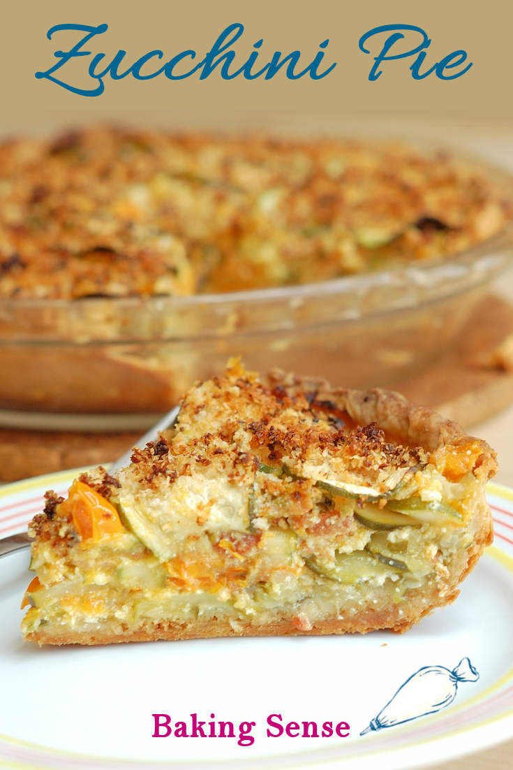 Zucchini & Ricotta Pie Baking Sense®