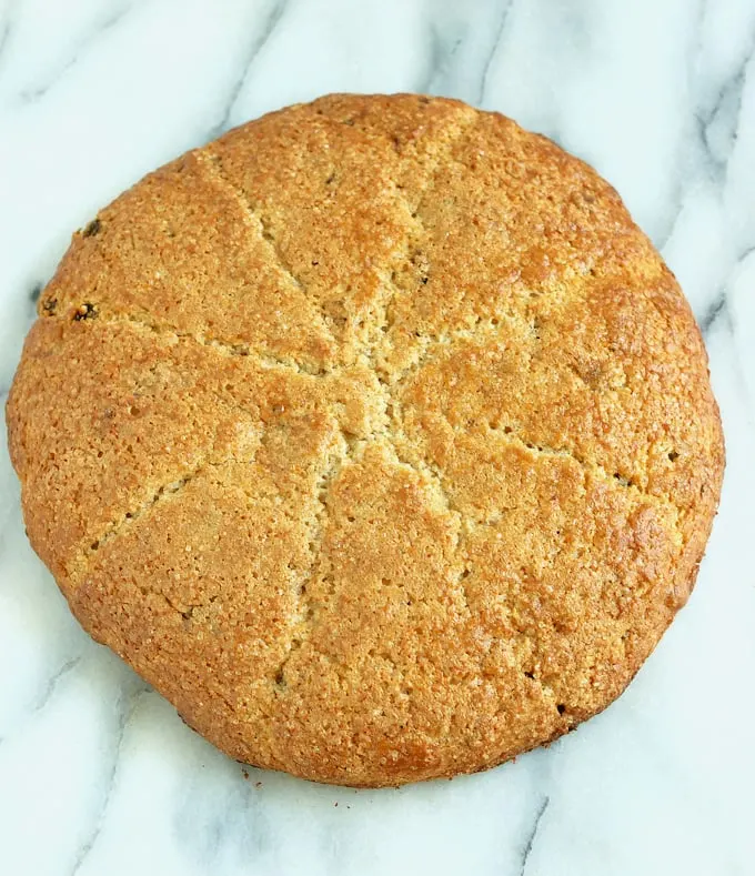 date & spice scones-ready to cut