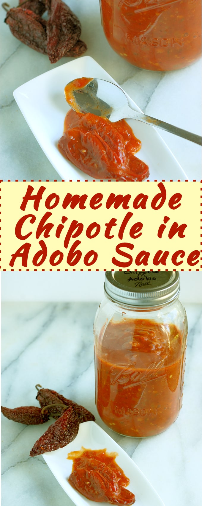 How to Make Chipotles in Adobo Sauce at home. - Baking Sense®
