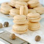 eggnog macarons