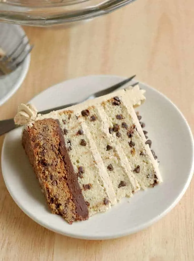 Chocolate Chip Cookie Cake